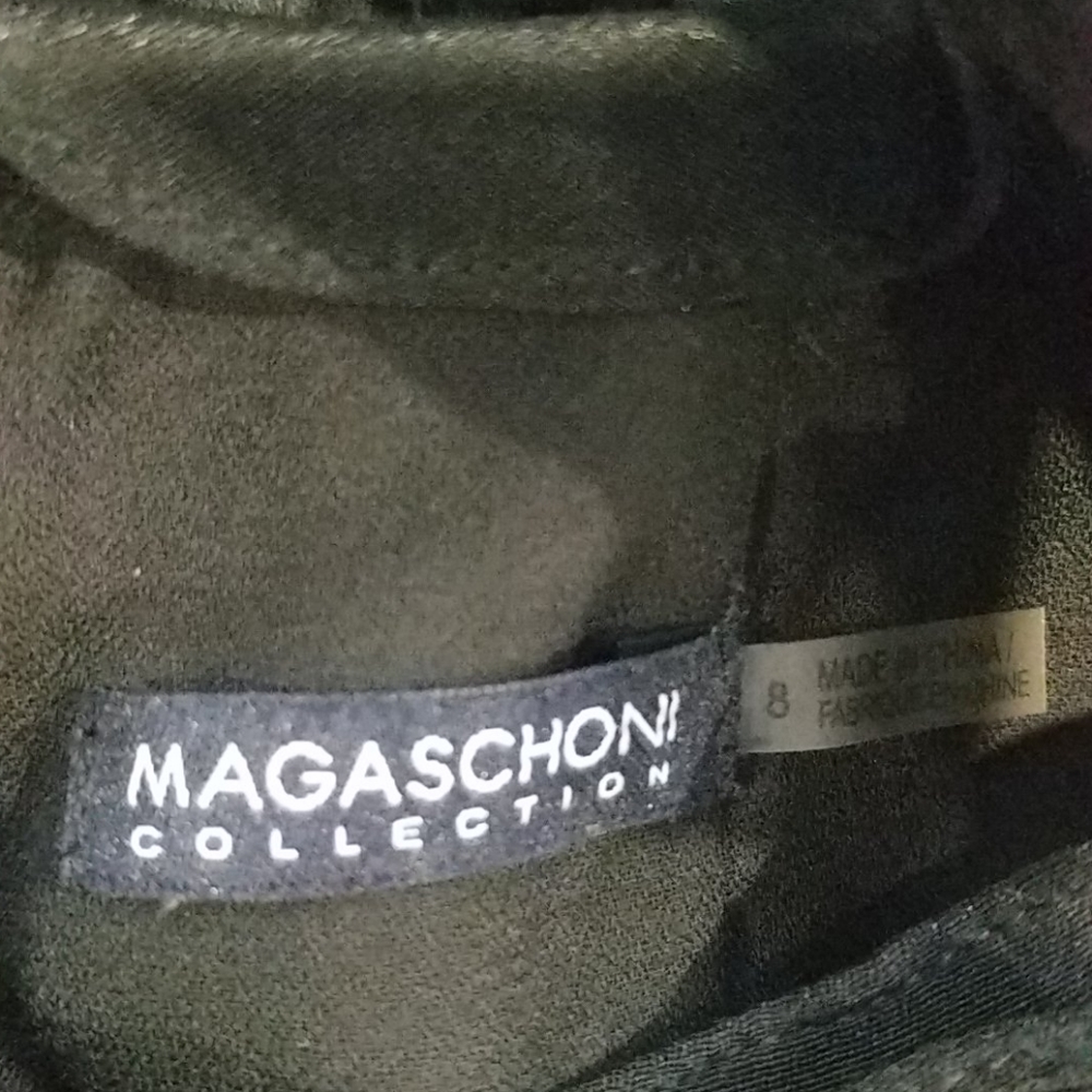 Magaschoni Silk and lace black dress - Picture 9 of 9